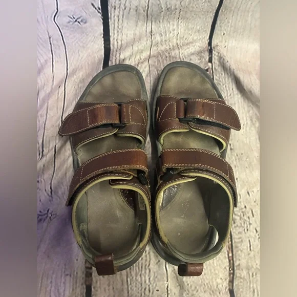 Rockport Rocklake Sandals Men's 7MBrown Leather Sport Outdoor Comfort Hiking GUC - Picture 5 of 10